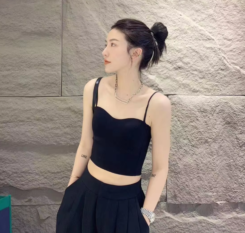 Thin Straps tank top bra