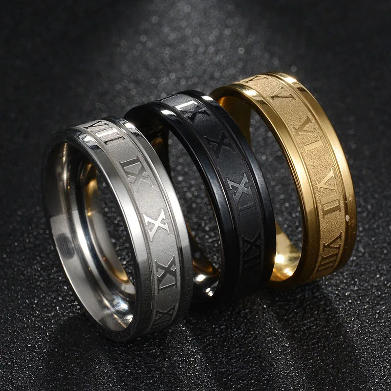 Roman Numbers Ring