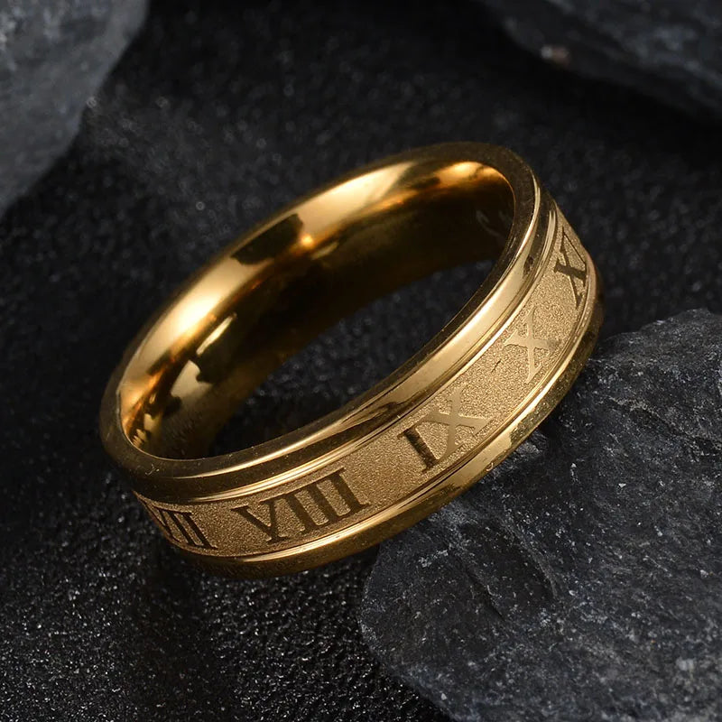 Roman Numbers Ring