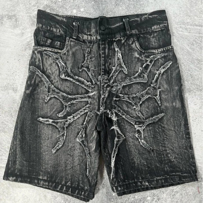 Graphic print shorts