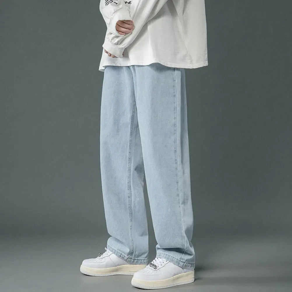 Wide leg jeans