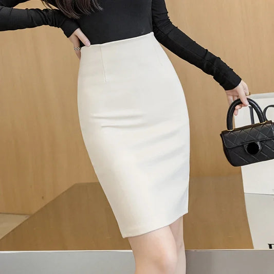 Oversized elegant waist skirt