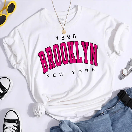 Brooklyn graphic T-shirts