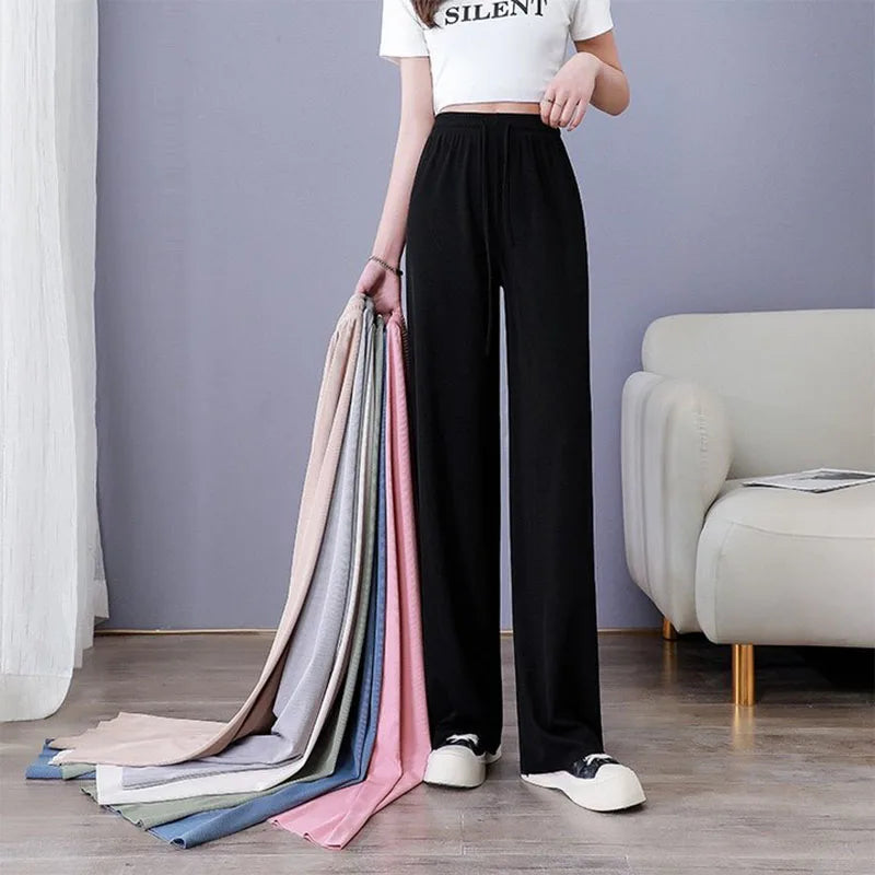 Soft high waist loose pants